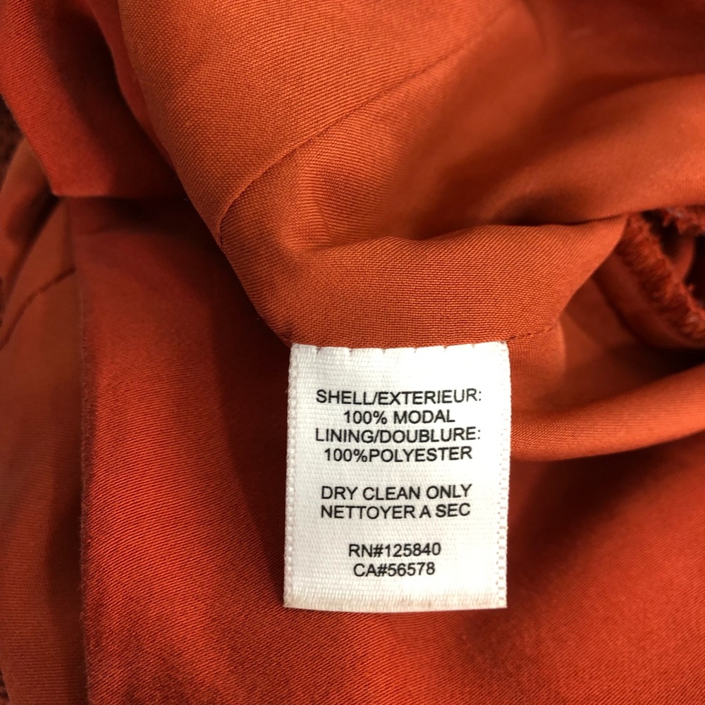 Intermix Whitney Wrap V Neck Crop Long Sleeve Top - Picture 12 of 12